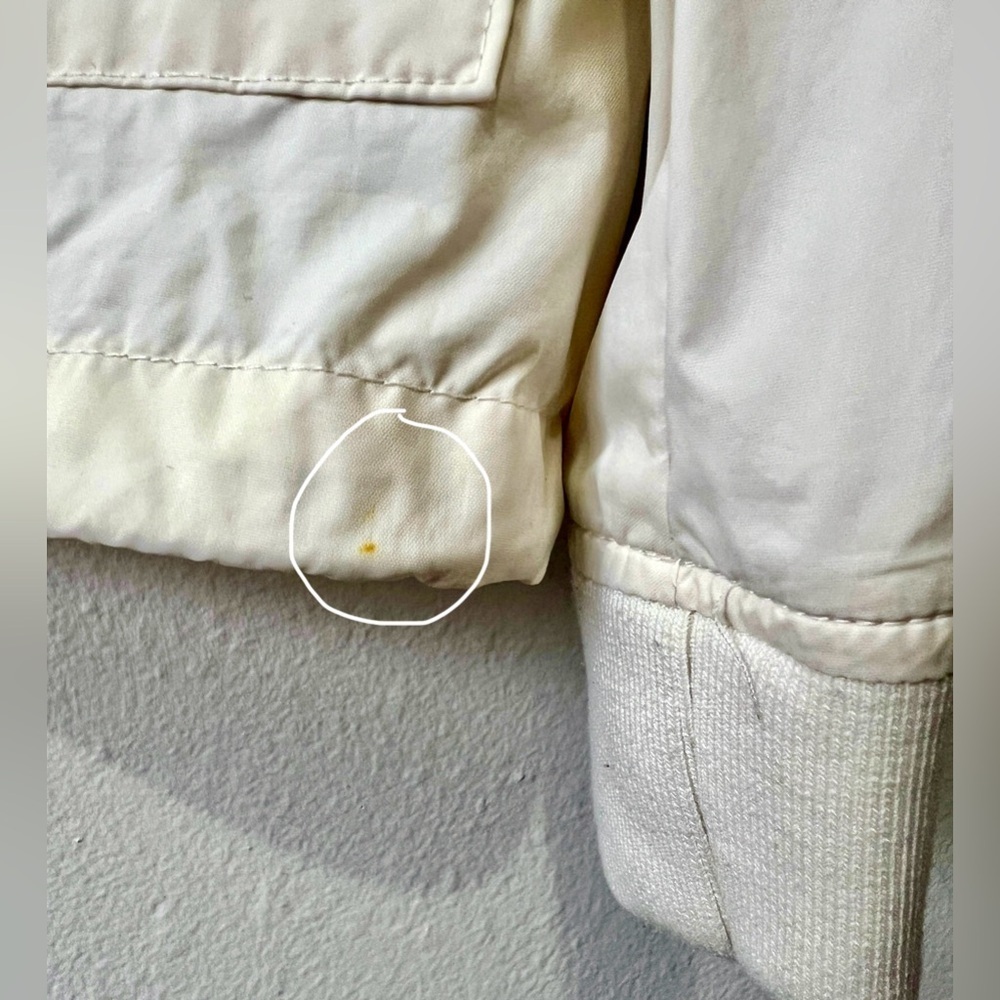 Levi's Retro Varsity Bomber Zip-Up Windbreaker Jacket - Large - Picture 14 of 14